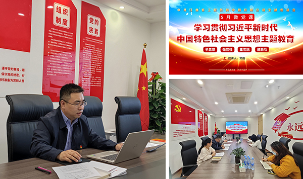 星空网页版党支部开展学习贯彻习近平新时代中国特色社会主义思想主题教育专题党课活动
