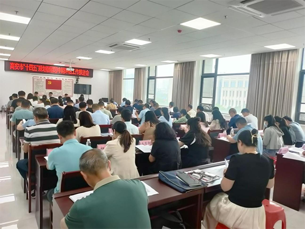 星空网页版受邀参加高安市“十四五”规划中期评估推进会