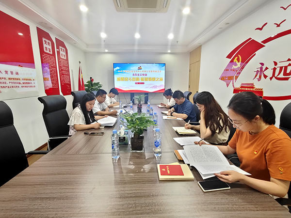 星空网页版党支部开展“感悟奋斗历程 砥砺强国之志”主题党日活动