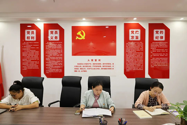 星空网页版党支部开展《习近平法治思想学习问答》专题学习研讨会